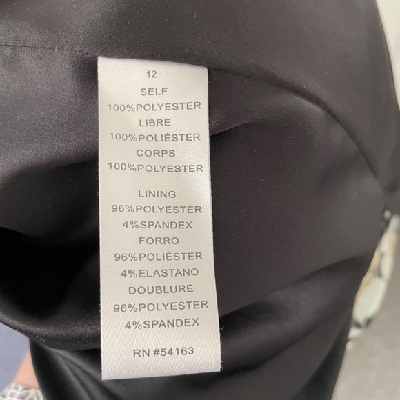 ** SOLD ** Jessica Simpson Snake Print Hi/Lo Dress. Size 12 - Picture 13 of 16